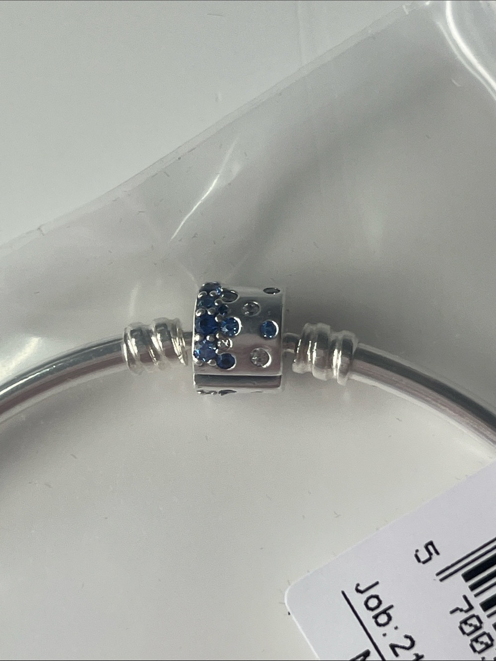 Pandora Sparkling Barrel Clasp Bracelet-NWT - Picture 4 of 4